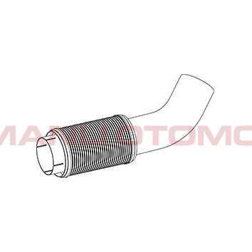 EXHAUST PIPE (INOX) 106 44 136/1